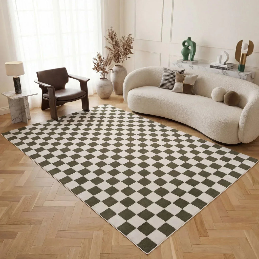 checkerboard_green_distand - Bobobiy