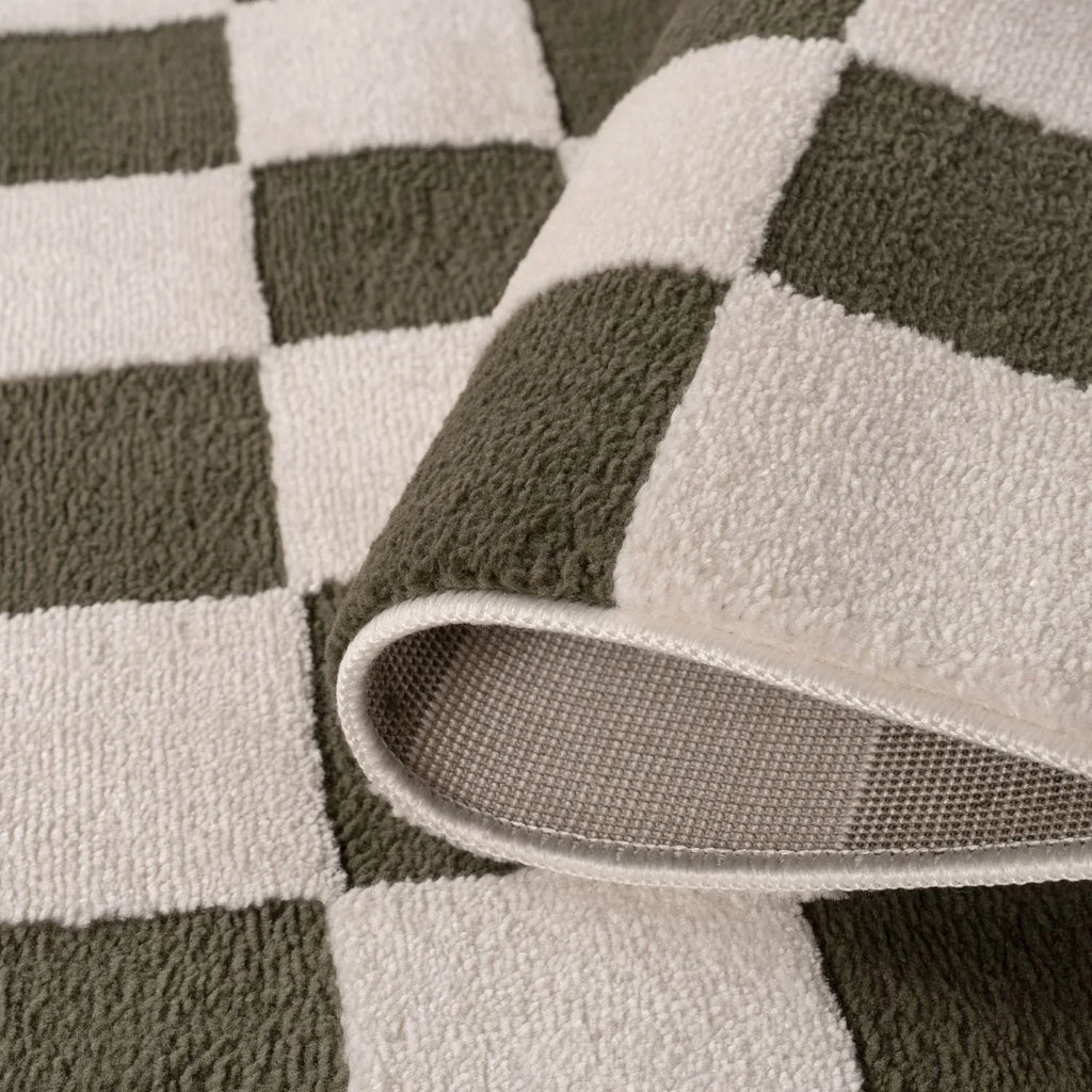 checkerboard_green_folded - Bobobiy