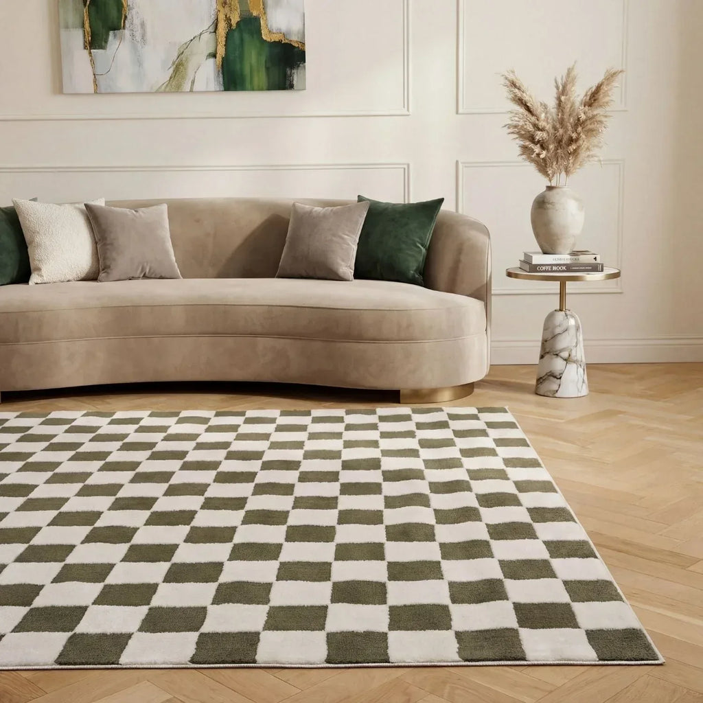 checkerboard_green_livingroom - Bobobiy