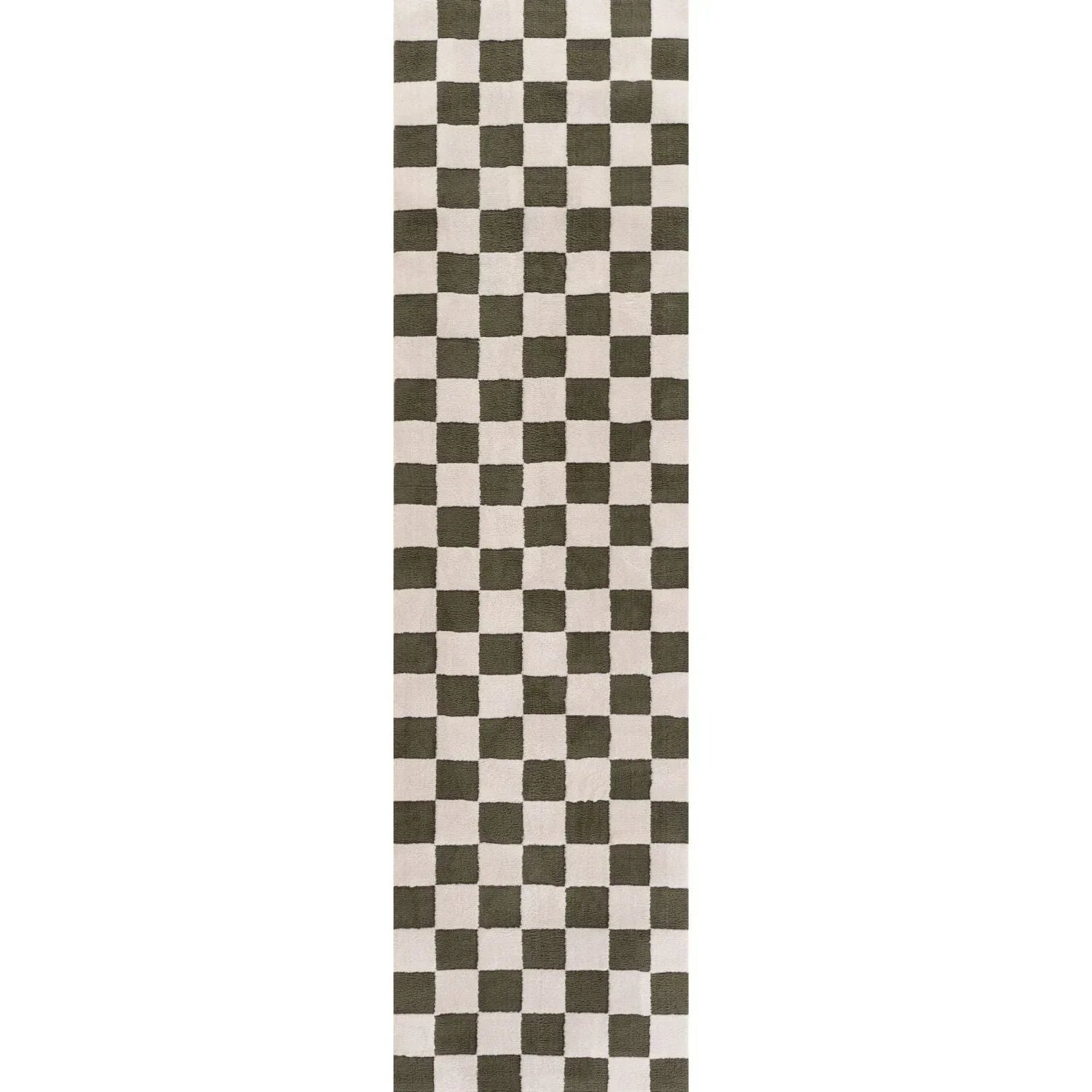 checkerboard_green_runner - Bobobiy