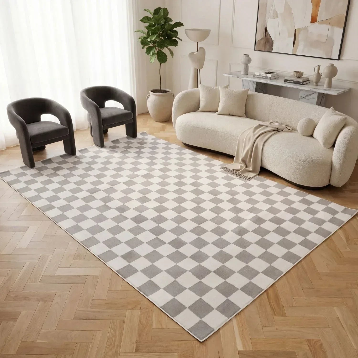 checkerboard_grey_distand - Bobobiy