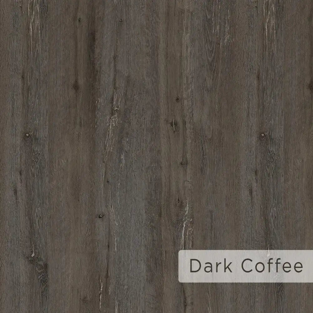 Dark coffee wood-effect color swatch