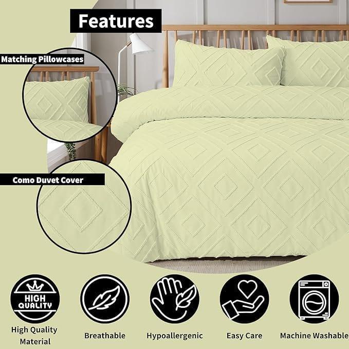 como-tufted-duvet-cover-set-with-pillowcases-grey-natural-white-elegant-easy-care-bedding-single-double-king-sizes-by-olivia-rocco-duvet-cover-976337867 - Bobobiy