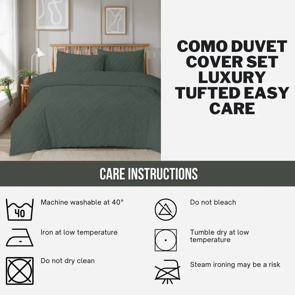 como-tufted-duvet-cover-set-with-pillowcases-grey-natural-white-elegant-easy-care-bedding-single-double-king-sizes-by-olivia-rocco-duvet-cover-976337874 - Bobobiy