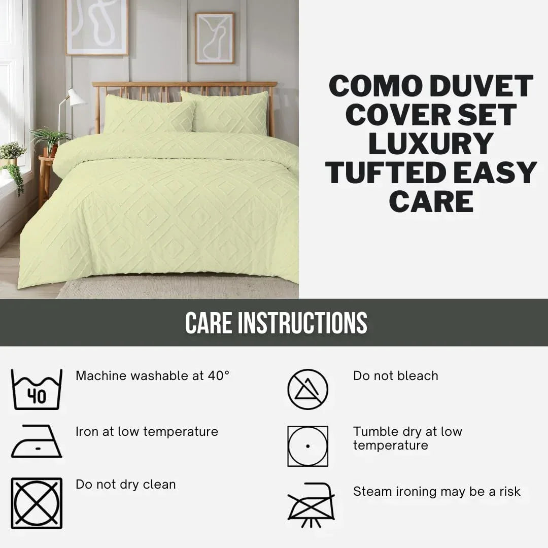 como-tufted-duvet-cover-set-with-pillowcases-grey-natural-white-elegant-easy-care-bedding-single-double-king-sizes-by-olivia-rocco-duvet-cover-976337901 - Bobobiy