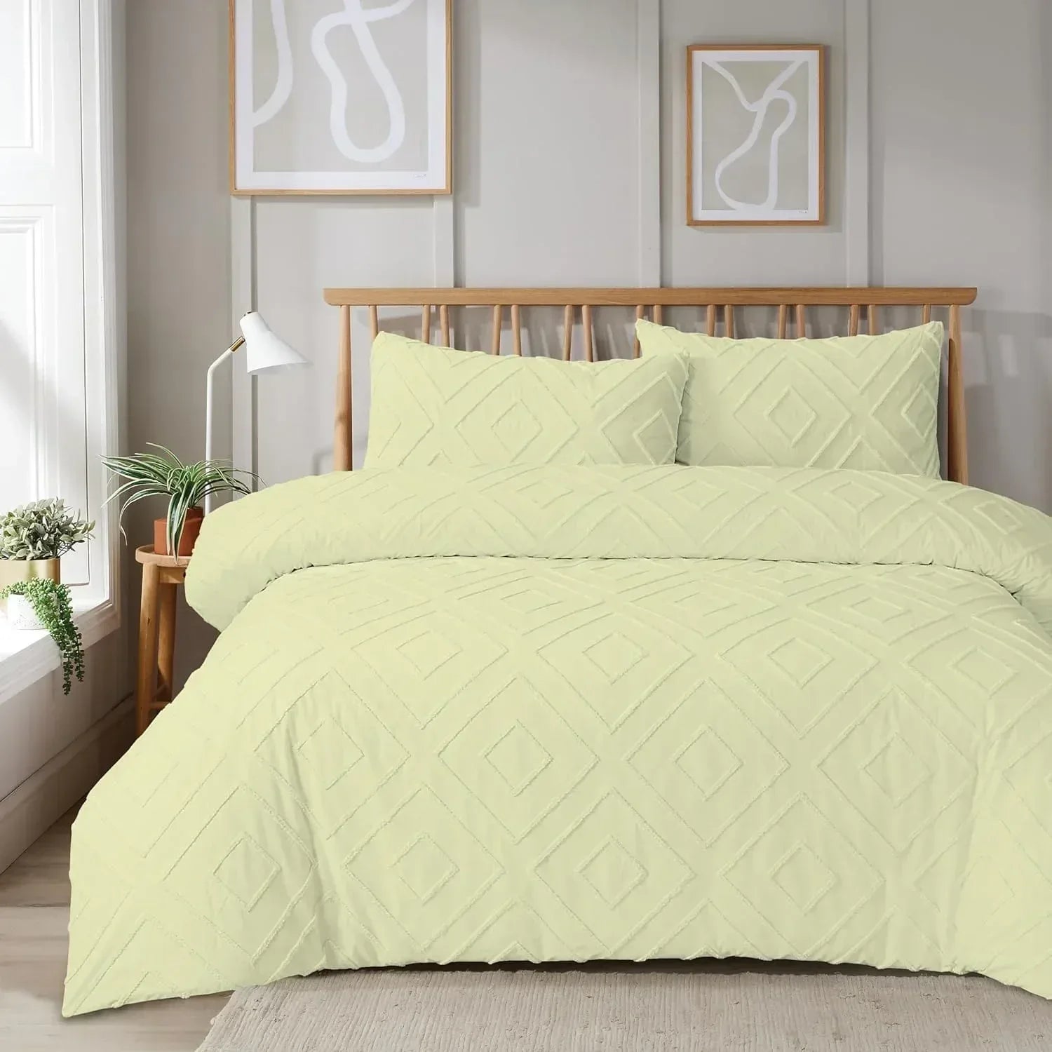 como-tufted-duvet-cover-set-with-pillowcases-grey-natural-white-elegant-easy-care-bedding-single-double-king-sizes-by-olivia-rocco-single-natural-duvet-cover-976337898 - Bobobiy