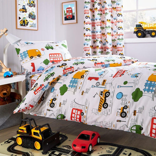 construction-vehicle-vibrant-kids-duvet-set-with-matching-pillowcase-optional-curtains-cotton-blend-bedding-for-boys-bedrooms-by-olivia-rocco-single-duvet-set-duvet-cover-715646055 - Bobobiy