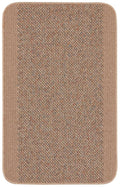 Washable Designer Bordered Beige Rug | 110B