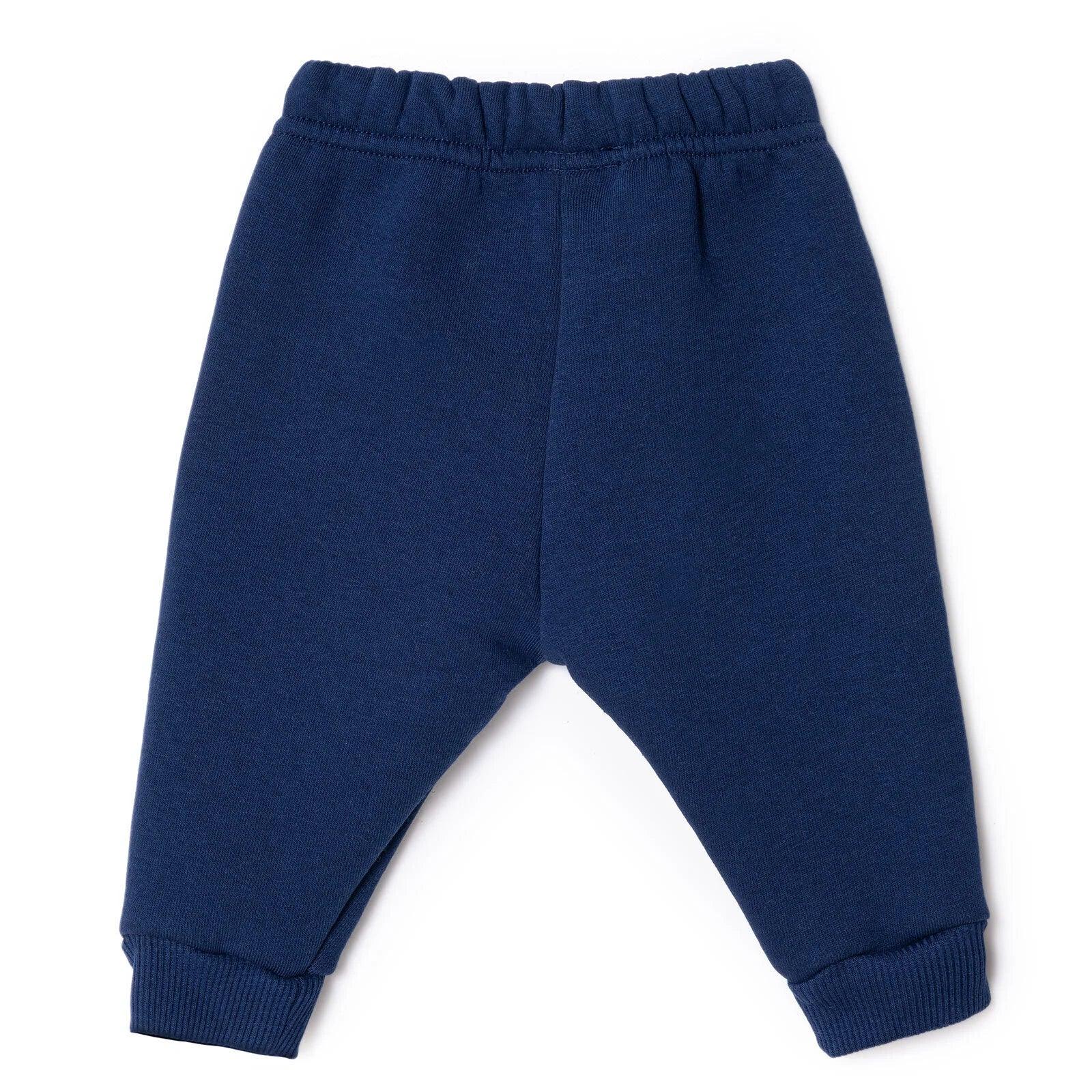 HelloBaby Joggers - Navy Blue - Bobobiy