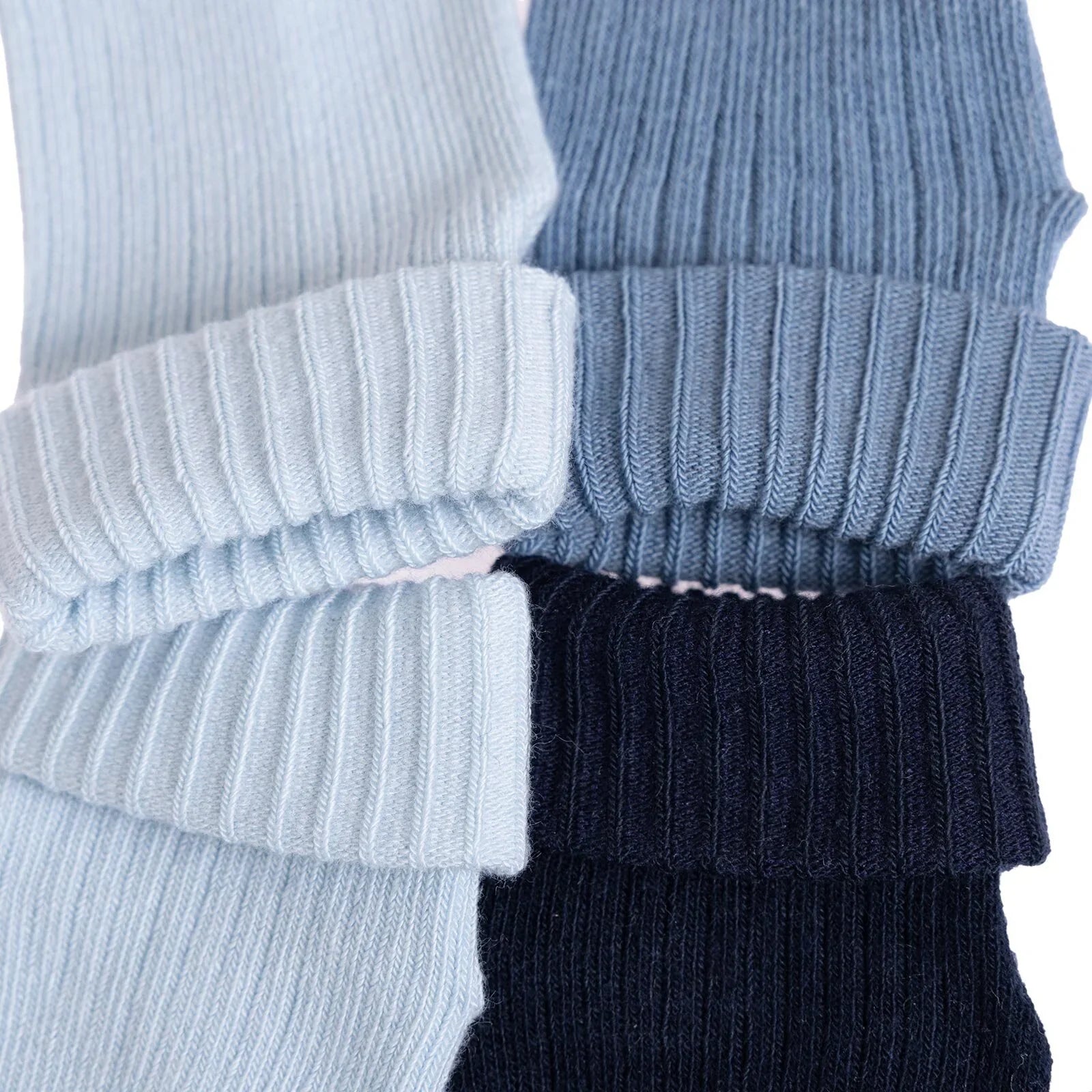 HelloBaby Boy Baby Socks 3 Pack - Blue