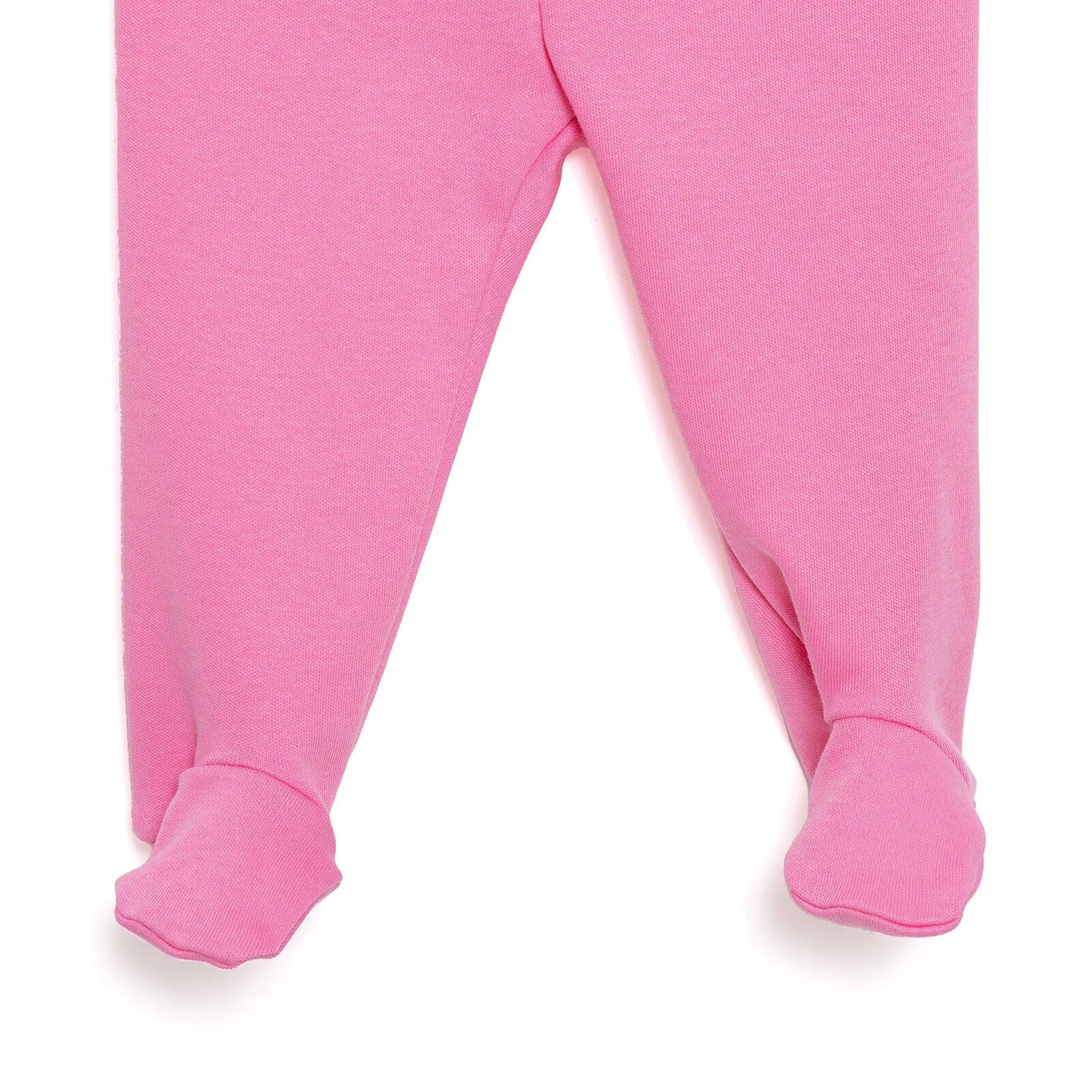 HelloBaby Girl Wrapover Top-Hat-Footed Bottom - Salmon