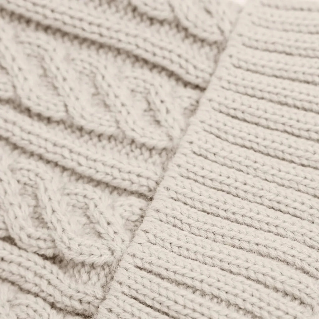 HelloBaby Unisex Beanie - Ecru