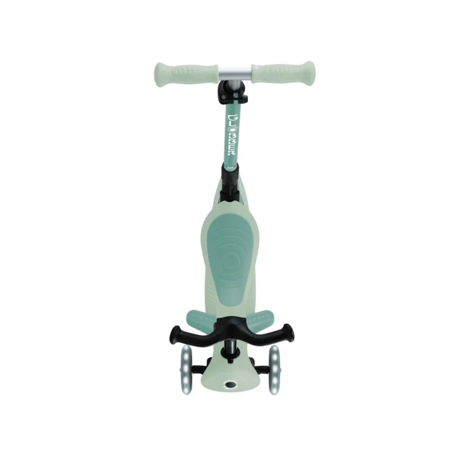 Globber Go Up Active Lights Eco Scooter - Pistachio