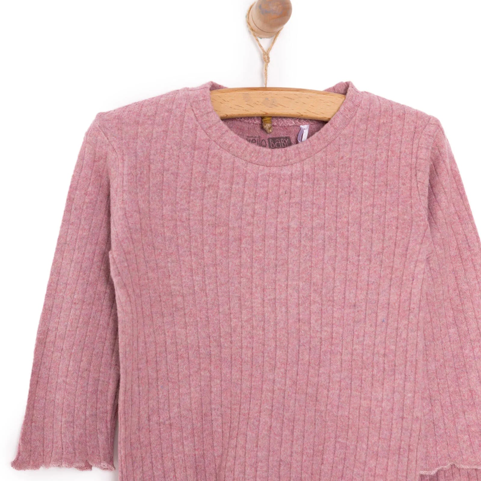 HelloBaby  Baby Girl Long Sleeve Pyjamas Set - Light Pink