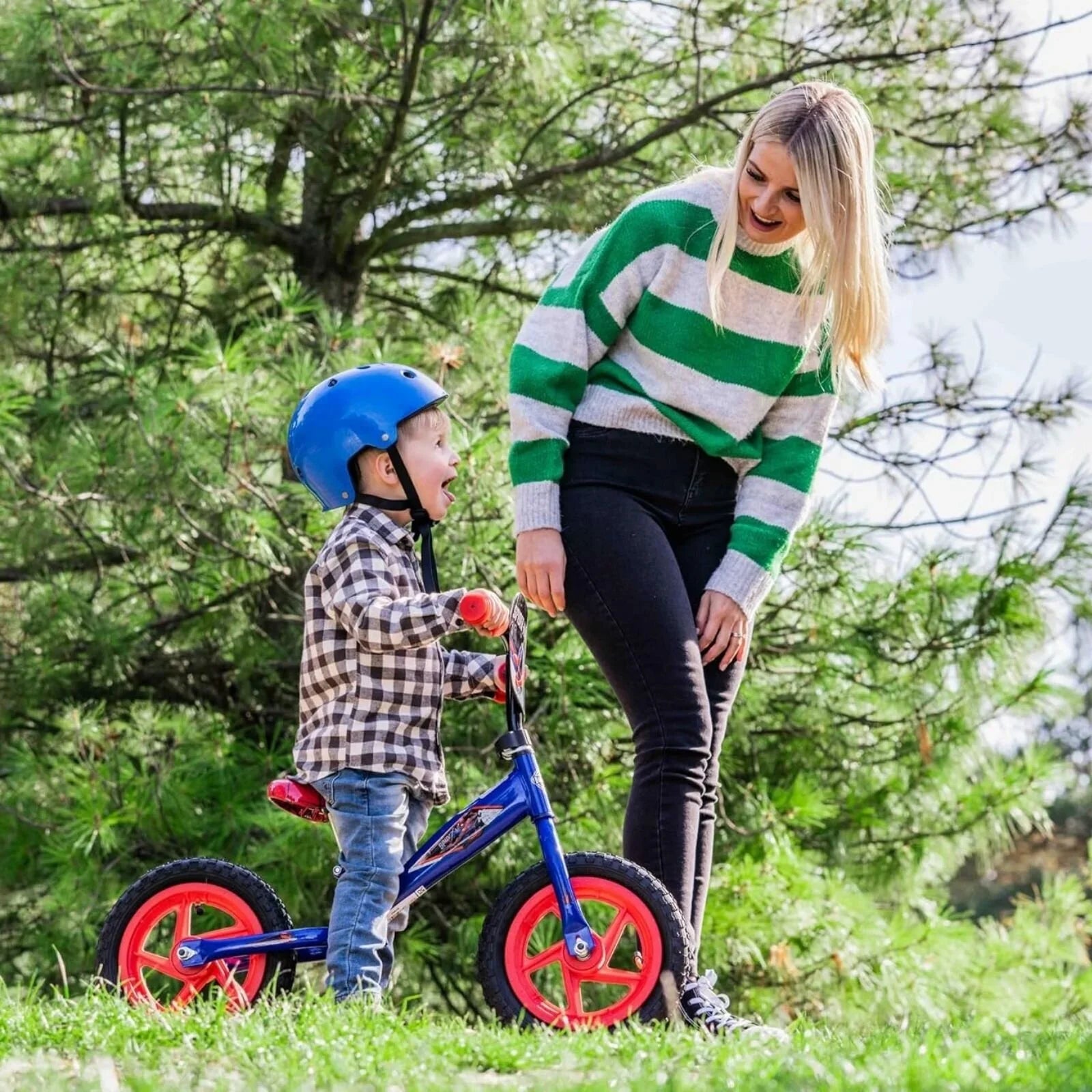 Huffy 12" Balance Bike - Spider-Man