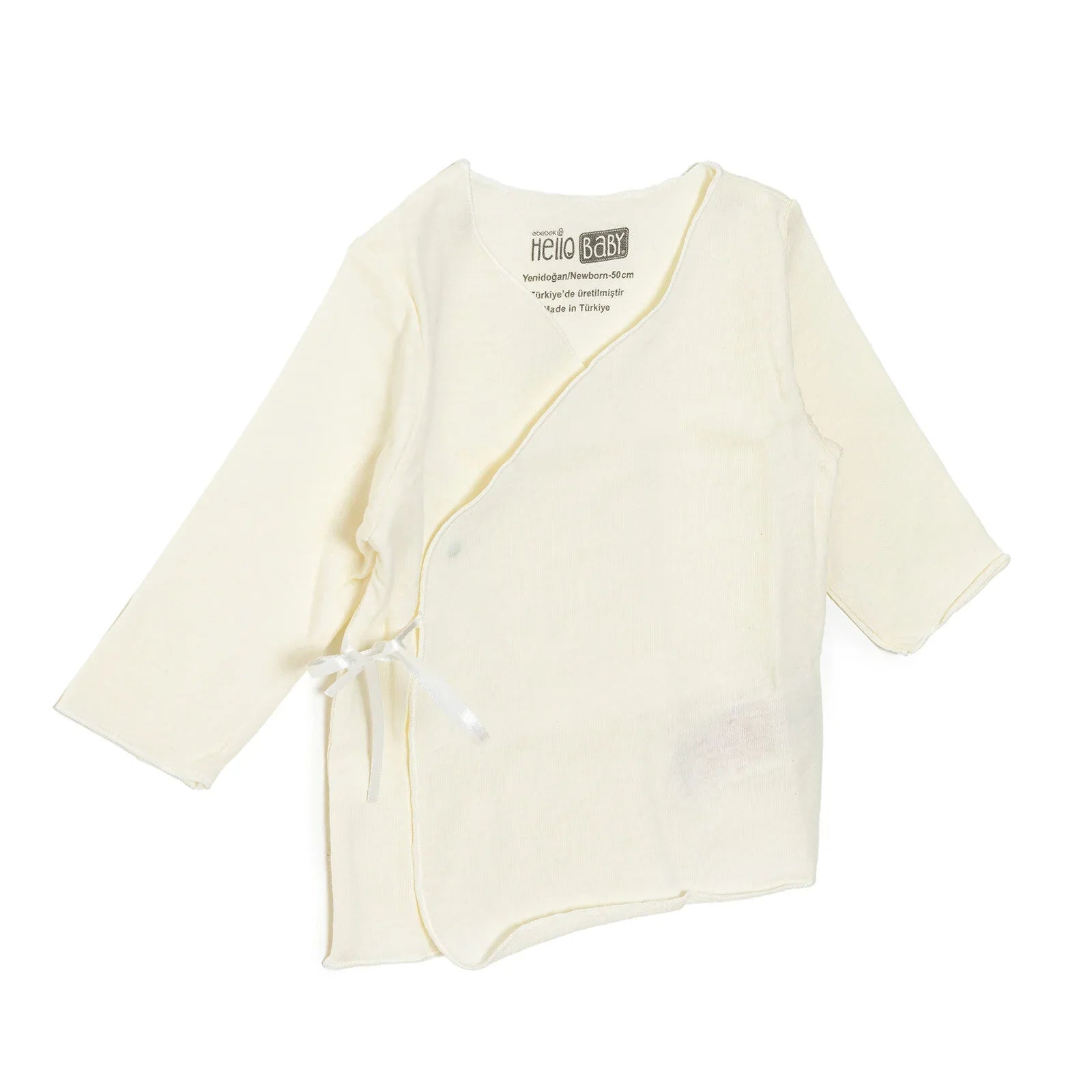 HelloBaby Wrapover Top 2-Pack - Ecru