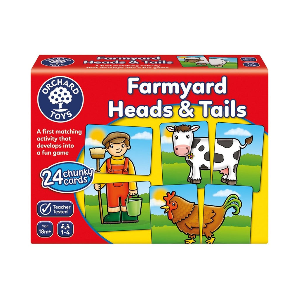 Orchard Toys Farmyard Heads & Tails