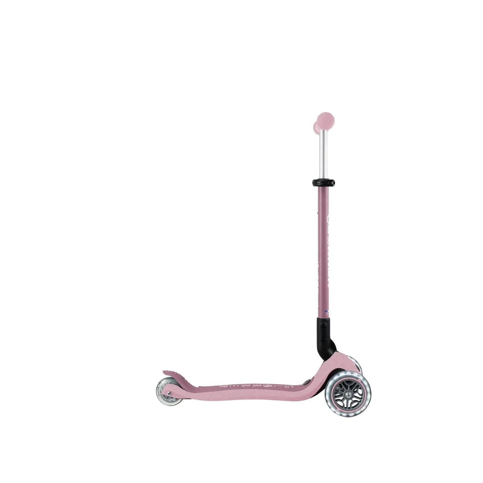 Globber Go Up Active Lights Eco Scooter - Berry