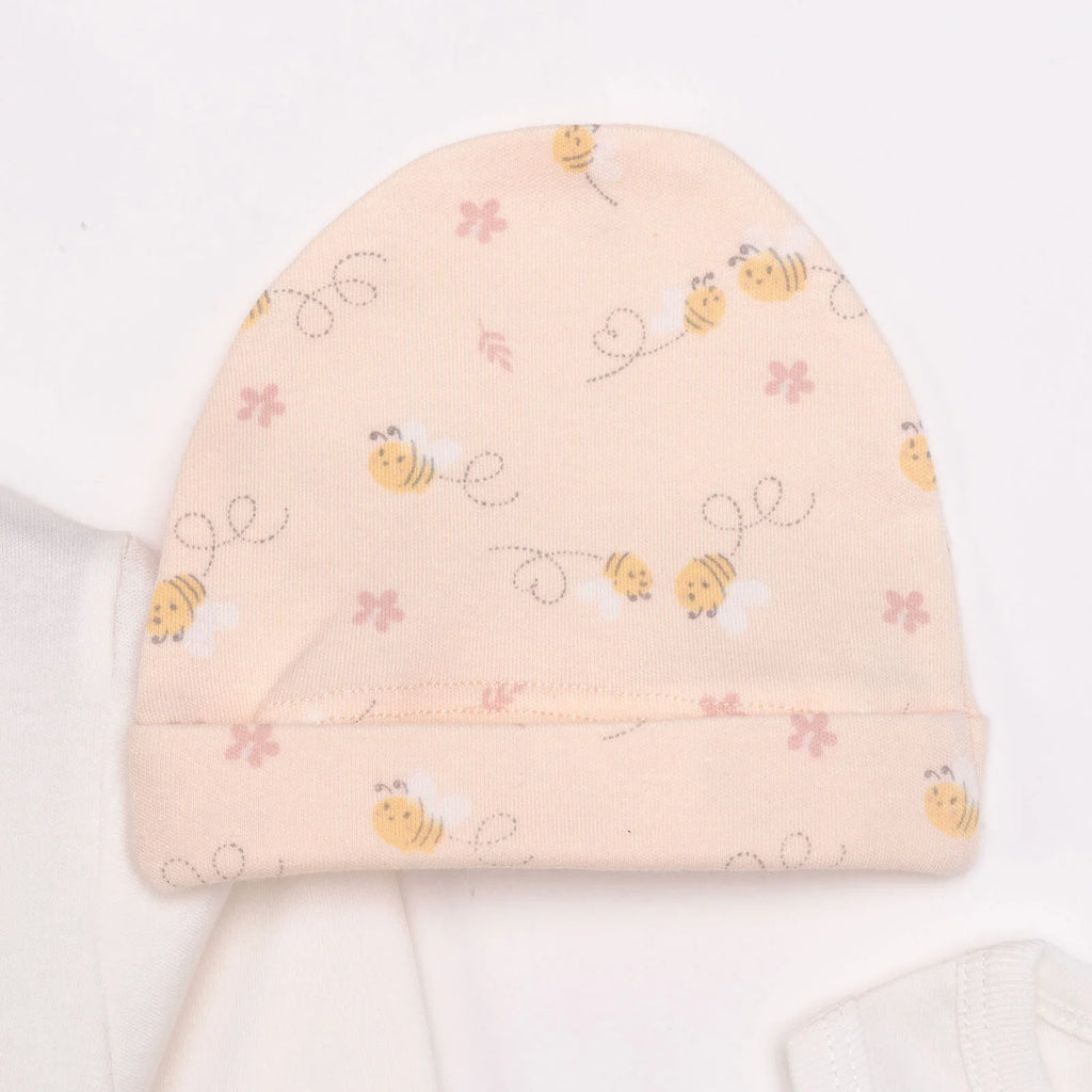 HelloBaby Girl 5 Piece Newborn Gift Set - Yellow