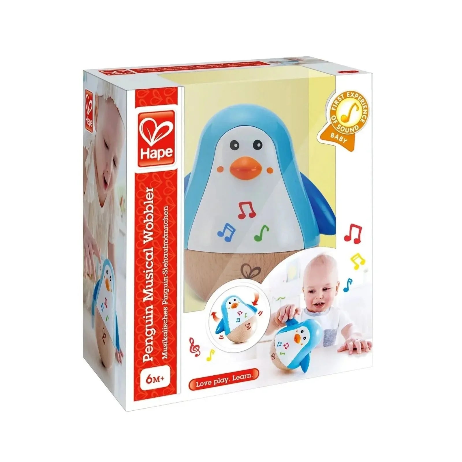 Hape Penguin Music Wobbler