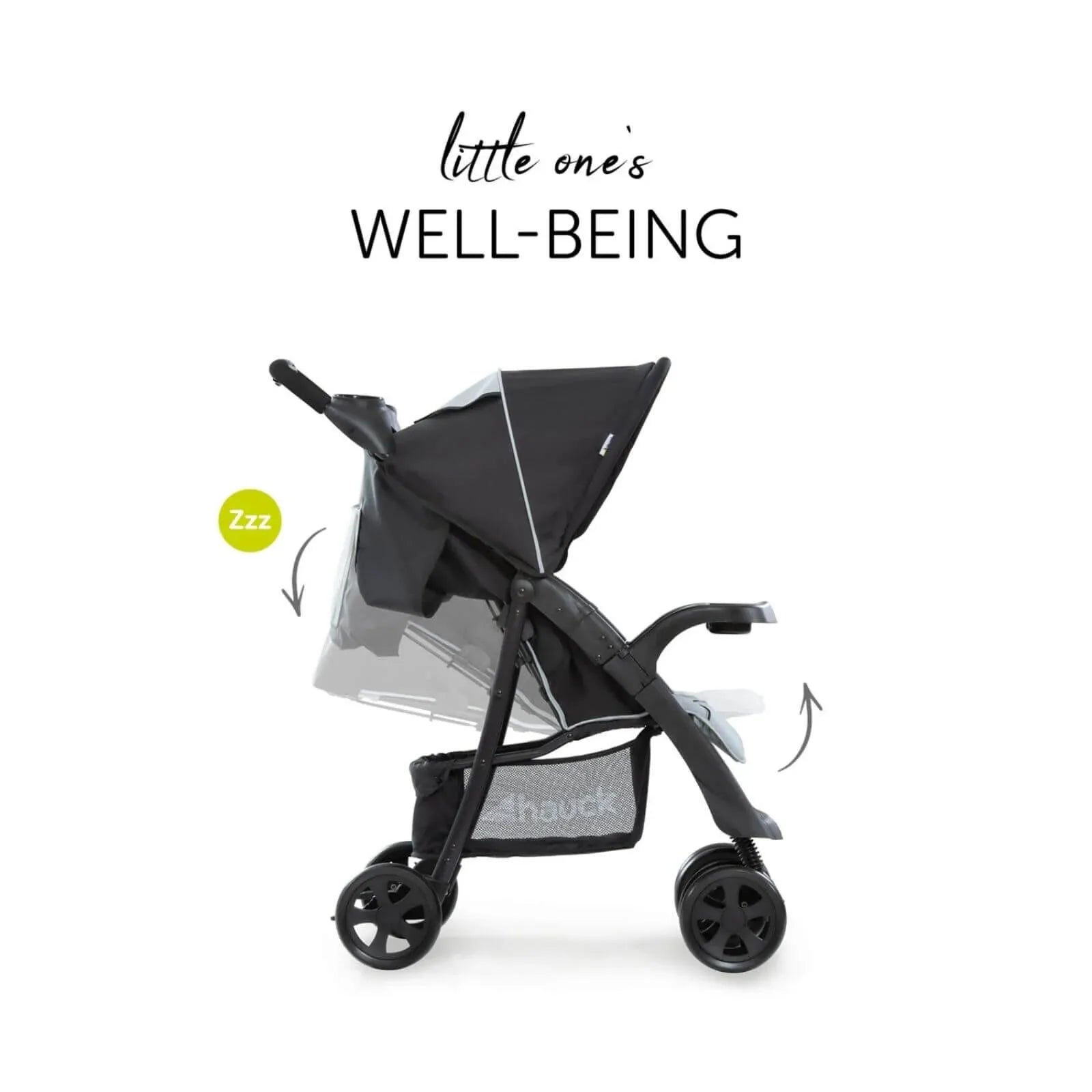 Hauck Shopper Neo II Pushchair - Caviar/Silver