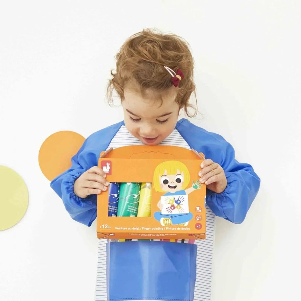 Janod Finger Paints 5 pcs - Bobobiy