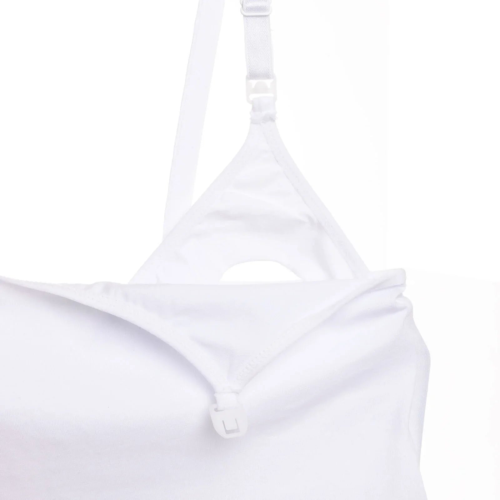 baby mom Mom  Nursing Athlete - White