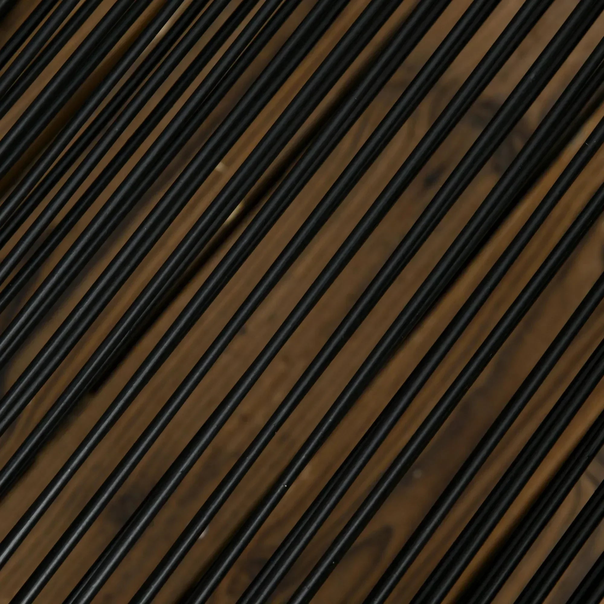 4 Seater Rattan Cube Garden Furniture Set, Rattan Dining Set with Cushions, Outdoor Dining Table and Chairs with Rectangular Wood Grain Plastic Top Table for Patio, Balcony, Black - Bobobiy