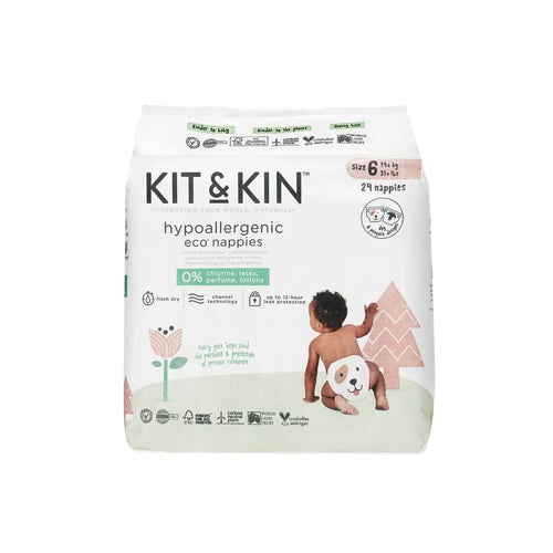 Kit & Kin Nappies Size 6 - 24 nappies - Bobobiy