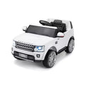 Xootz Landrover Discovery 12V Ride On Lithium - White
