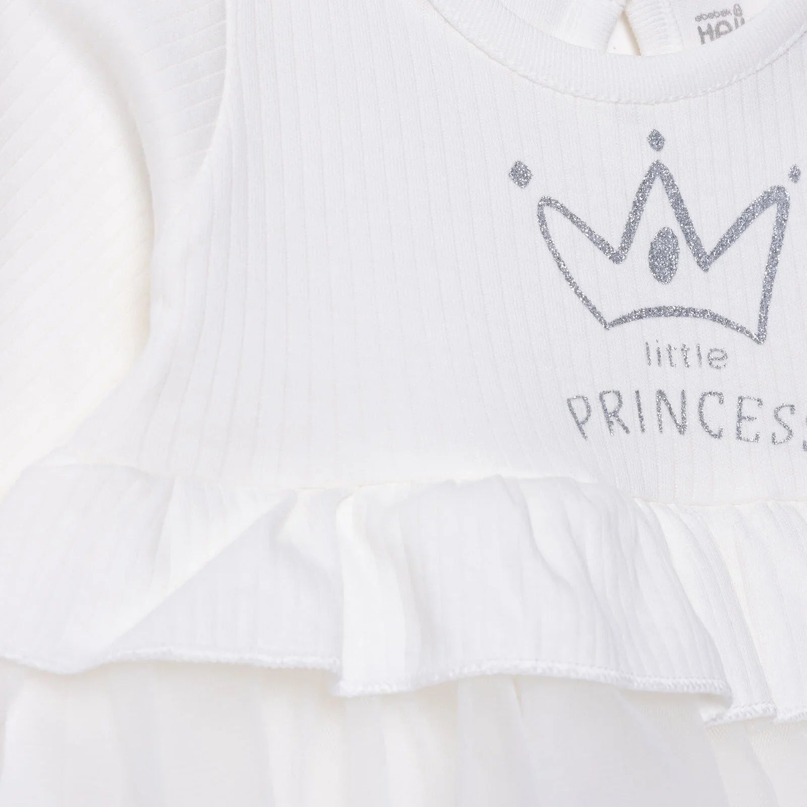 HelloBaby Newborn Dress - Ecru