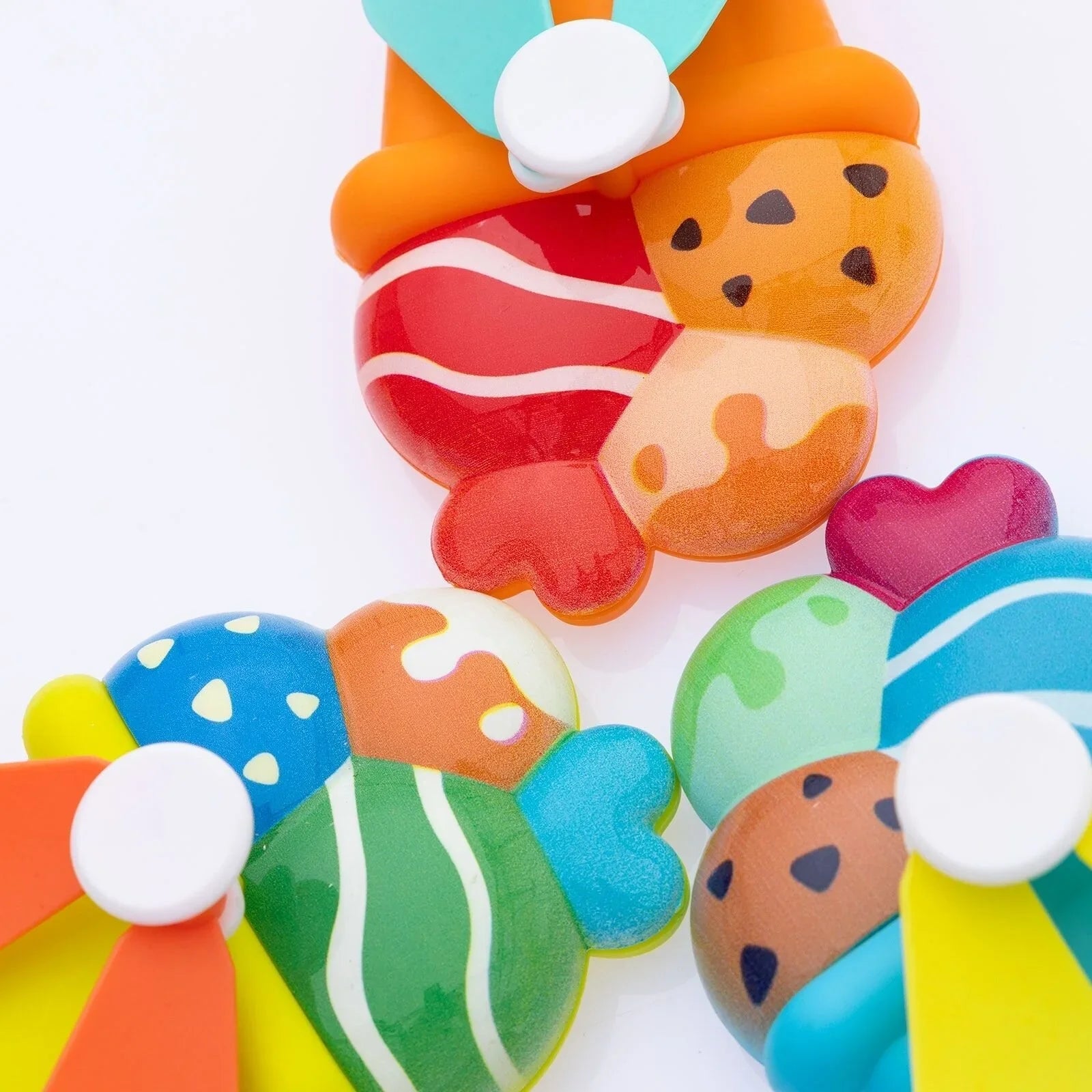 HZTB Ice Cream Hand Fan Assorted