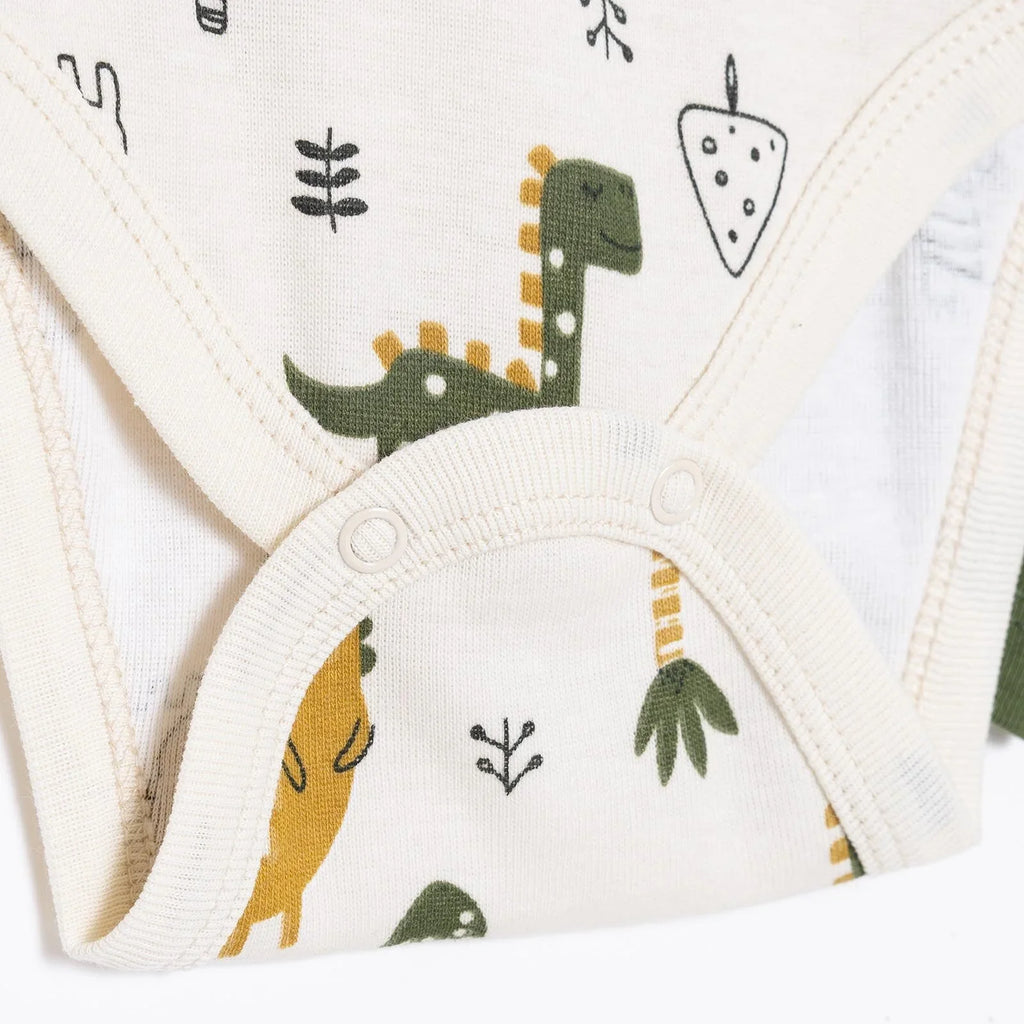 HelloBaby Long Sleeve Body 2 Pack - Khaki