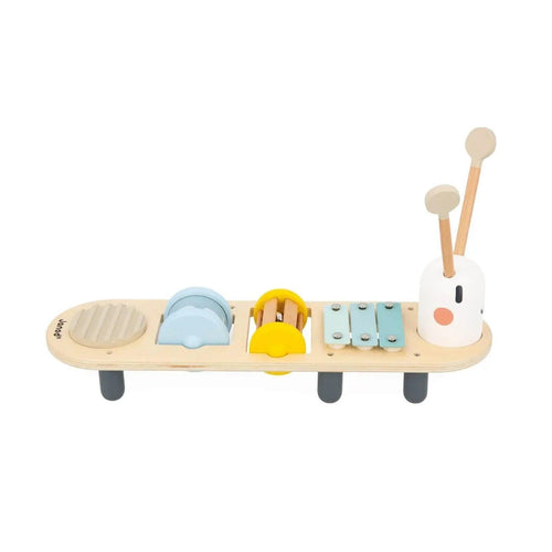 Janod Sweet Cocoon Caterpillar Sound Awakening Stand