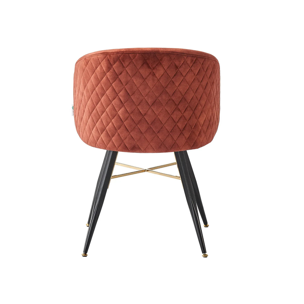 Vittorio Rocco LUX 5PCs Dining Set includes an Oak Dining Table and Set of 4 Dining Chairs - Bobobiy