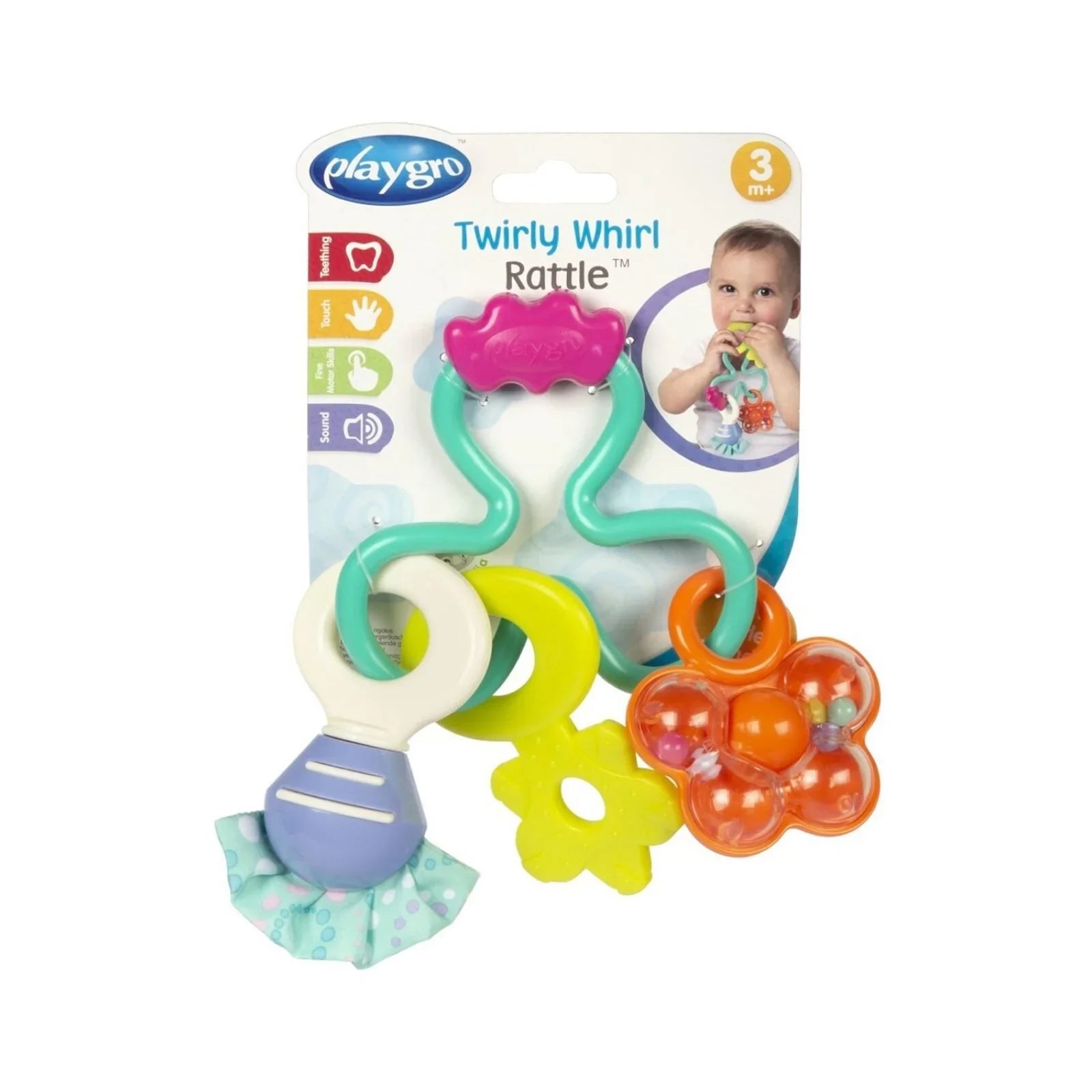 Playgro Twirly Whirl Rattle