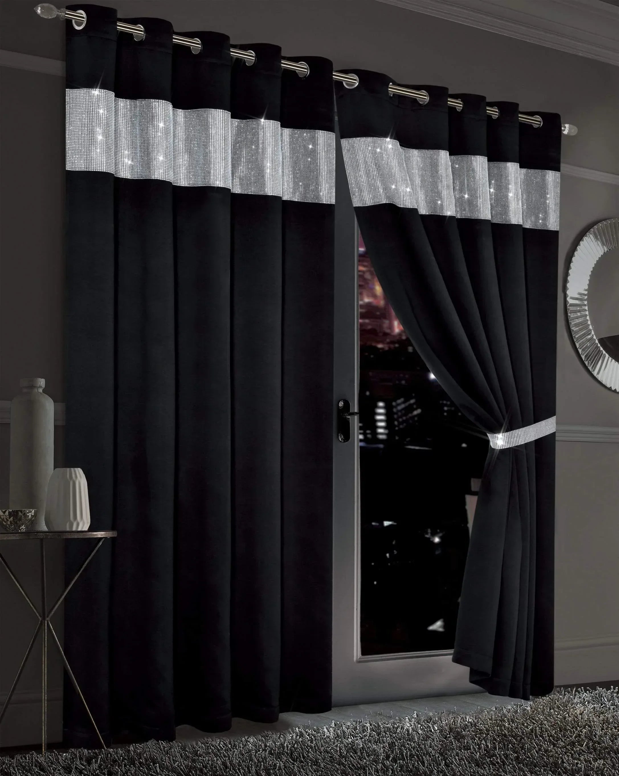 diamante-blackout-curtains-with-glitz-detailing-room-darkening-eyelet-ring-top-thermal-insulation-multiple-colors-and-sizes-by-olivia-rocco-66-x-54-black-curtain-589202934 - Bobobiy