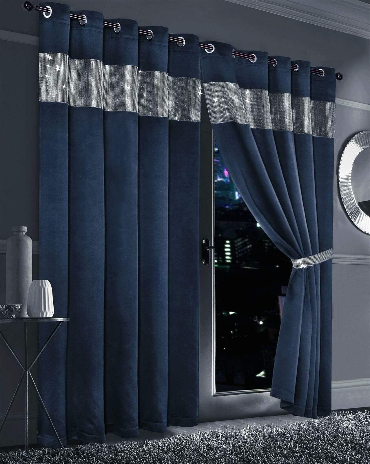 diamante-blackout-curtains-with-glitz-detailing-room-darkening-eyelet-ring-top-thermal-insulation-multiple-colors-and-sizes-by-olivia-rocco-66-x-54-navy-curtain-619235682 - Bobobiy