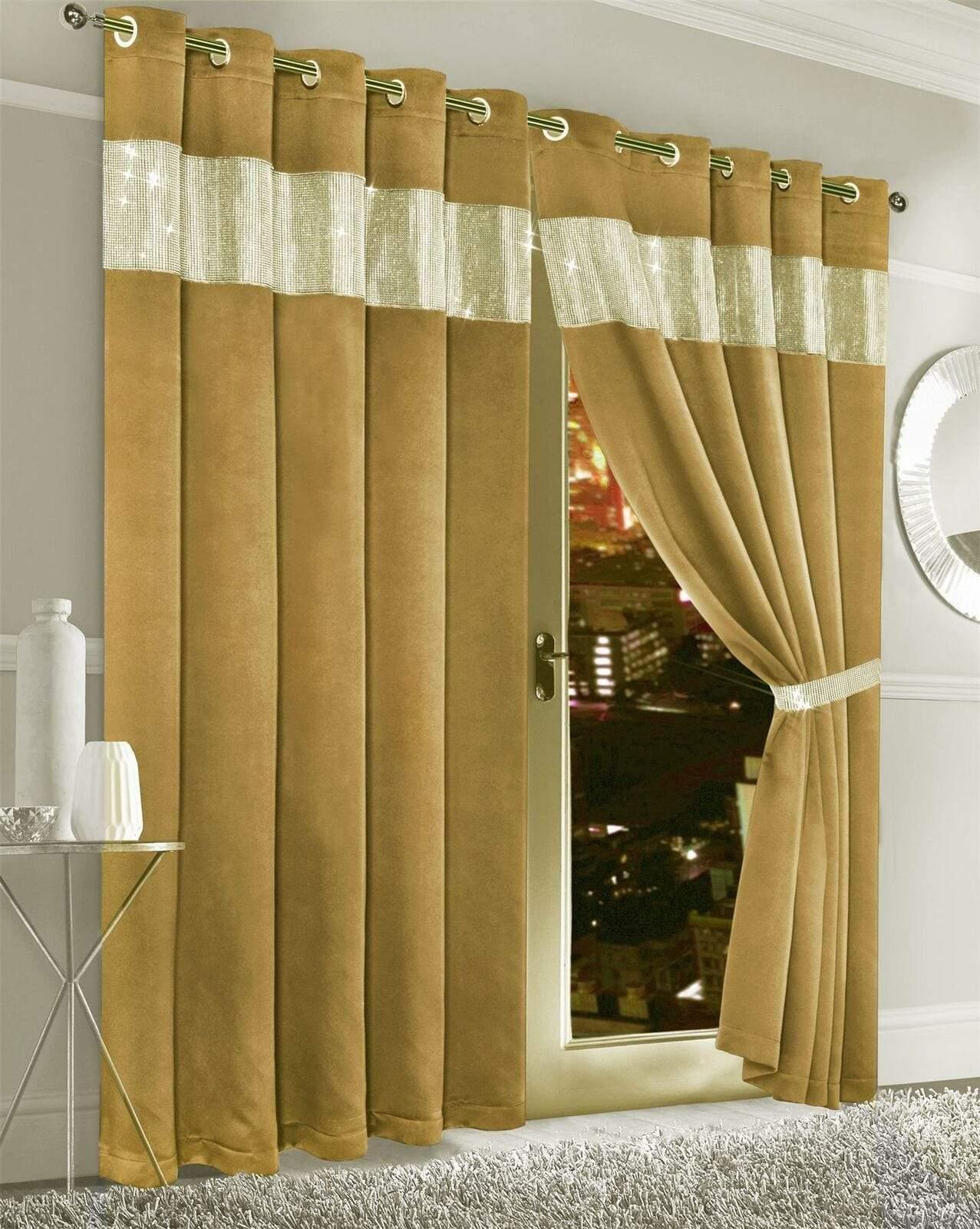 diamante-blackout-curtains-with-glitz-detailing-room-darkening-eyelet-ring-top-thermal-insulation-multiple-colors-and-sizes-by-olivia-rocco-66-x-54-ochre-curtain-619233889 - Bobobiy