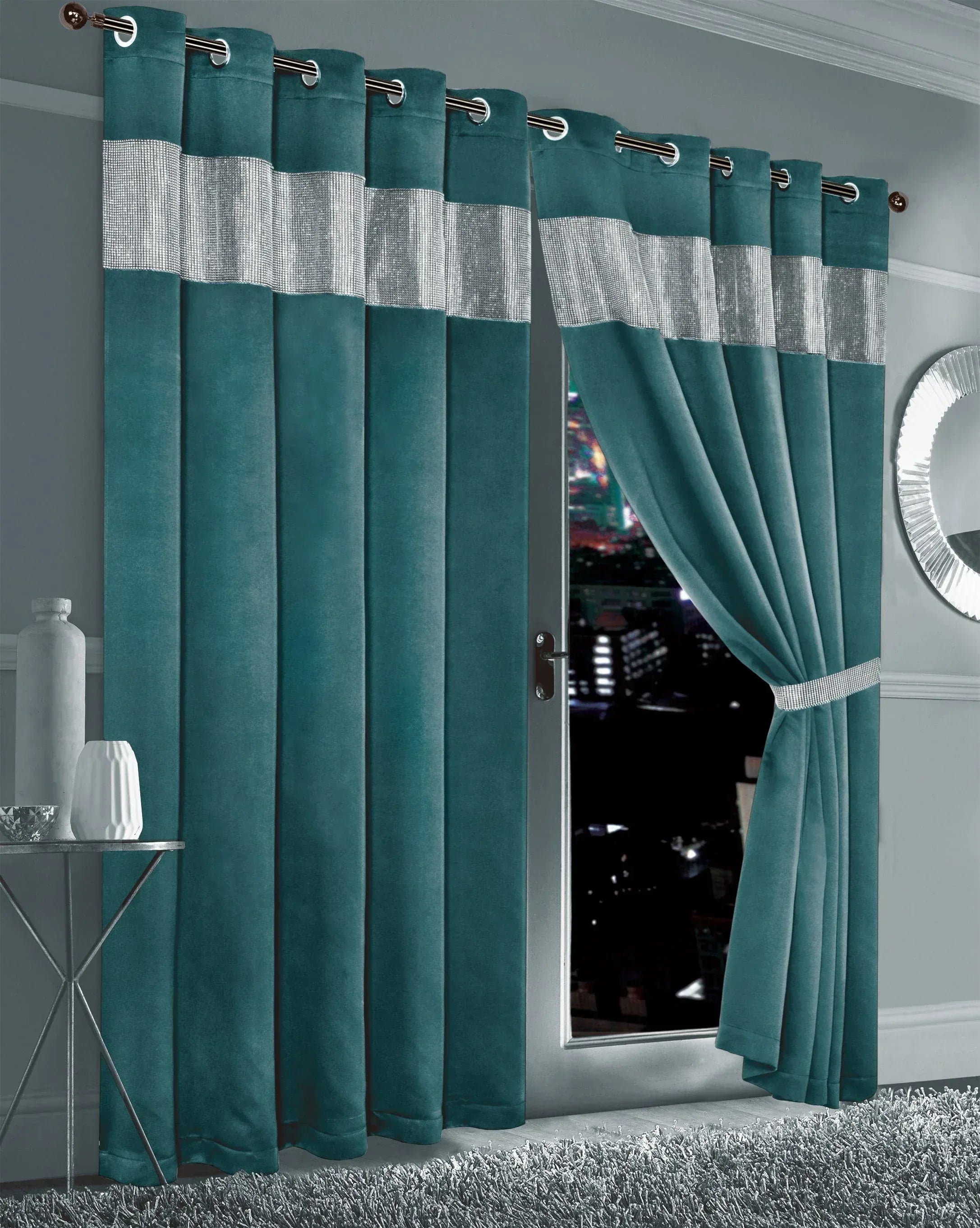 diamante-blackout-curtains-with-glitz-detailing-room-darkening-eyelet-ring-top-thermal-insulation-multiple-colors-and-sizes-by-olivia-rocco-66-x-54-teal-curtain-830163417 - Bobobiy