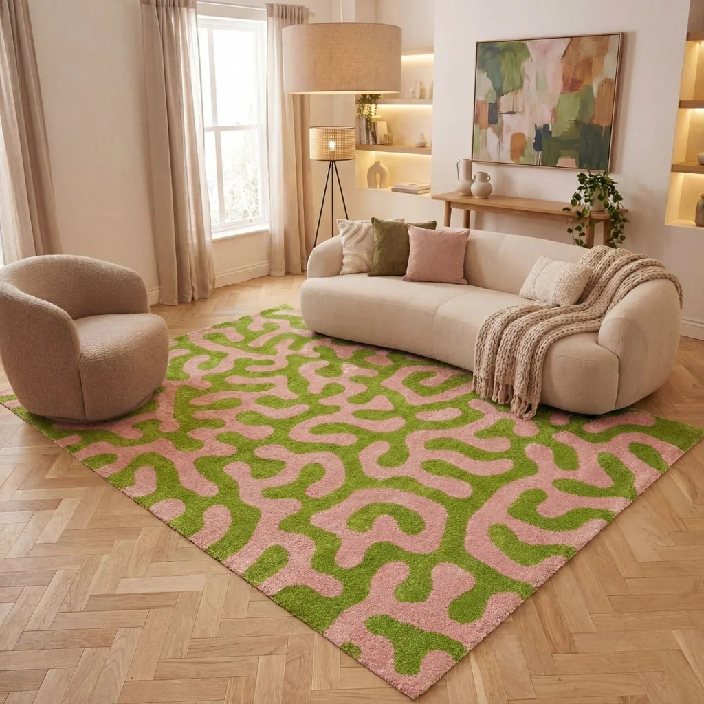 doodle_green_pink - Bobobiy