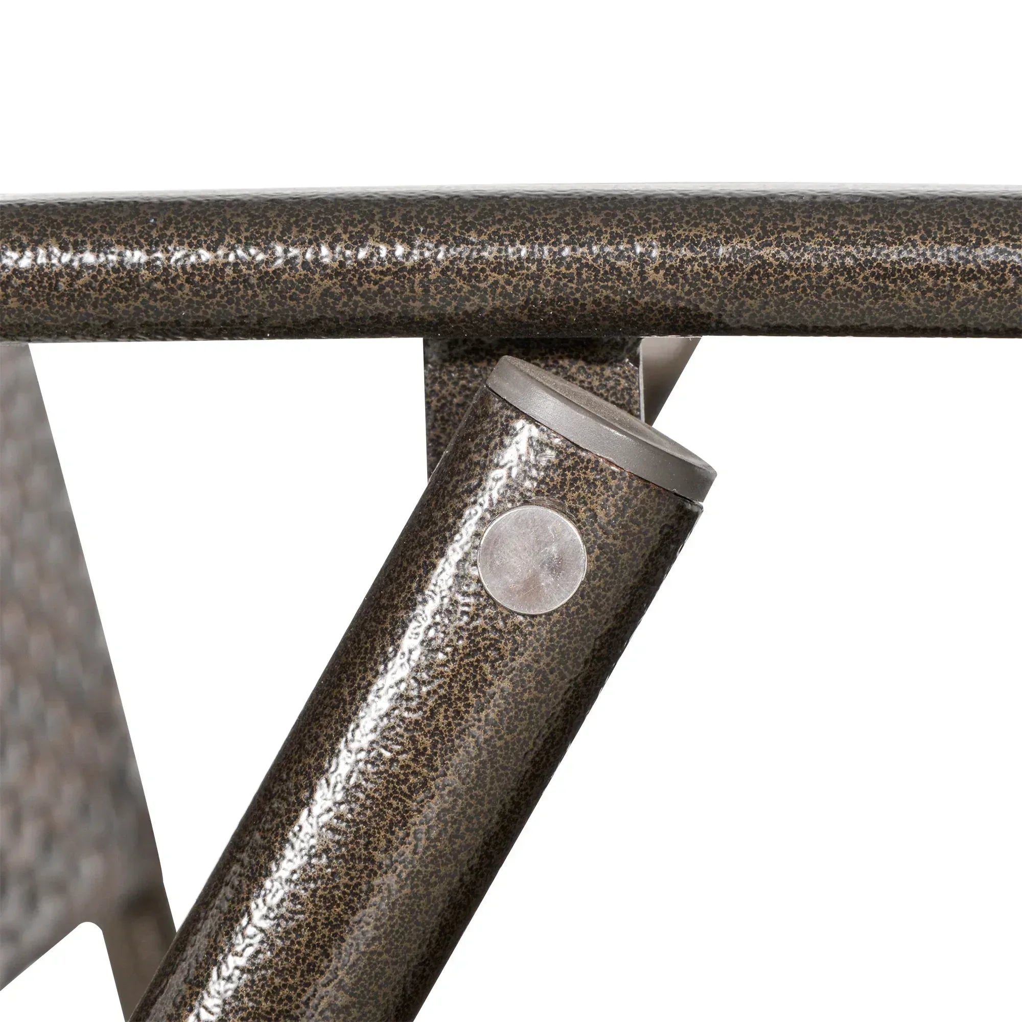 Set of Two Folding Rattan Seat Chairs - Brown - Bobobiy