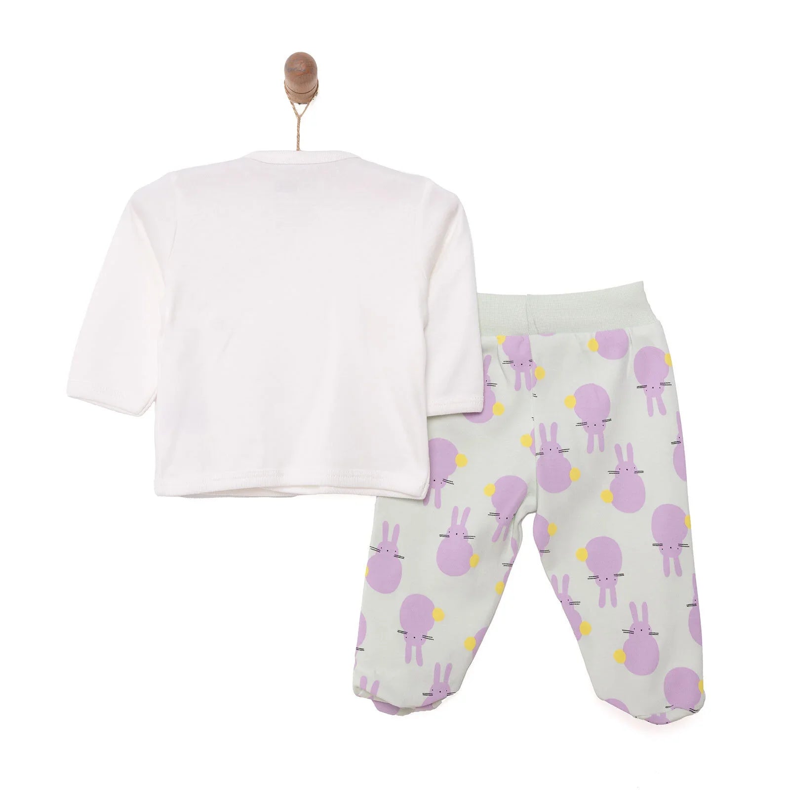 HelloBaby Girl 5 Piece Newborn Set - Ecru