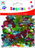 Children's Assorted Pack of Fun Sequins for Arts and Crafts
