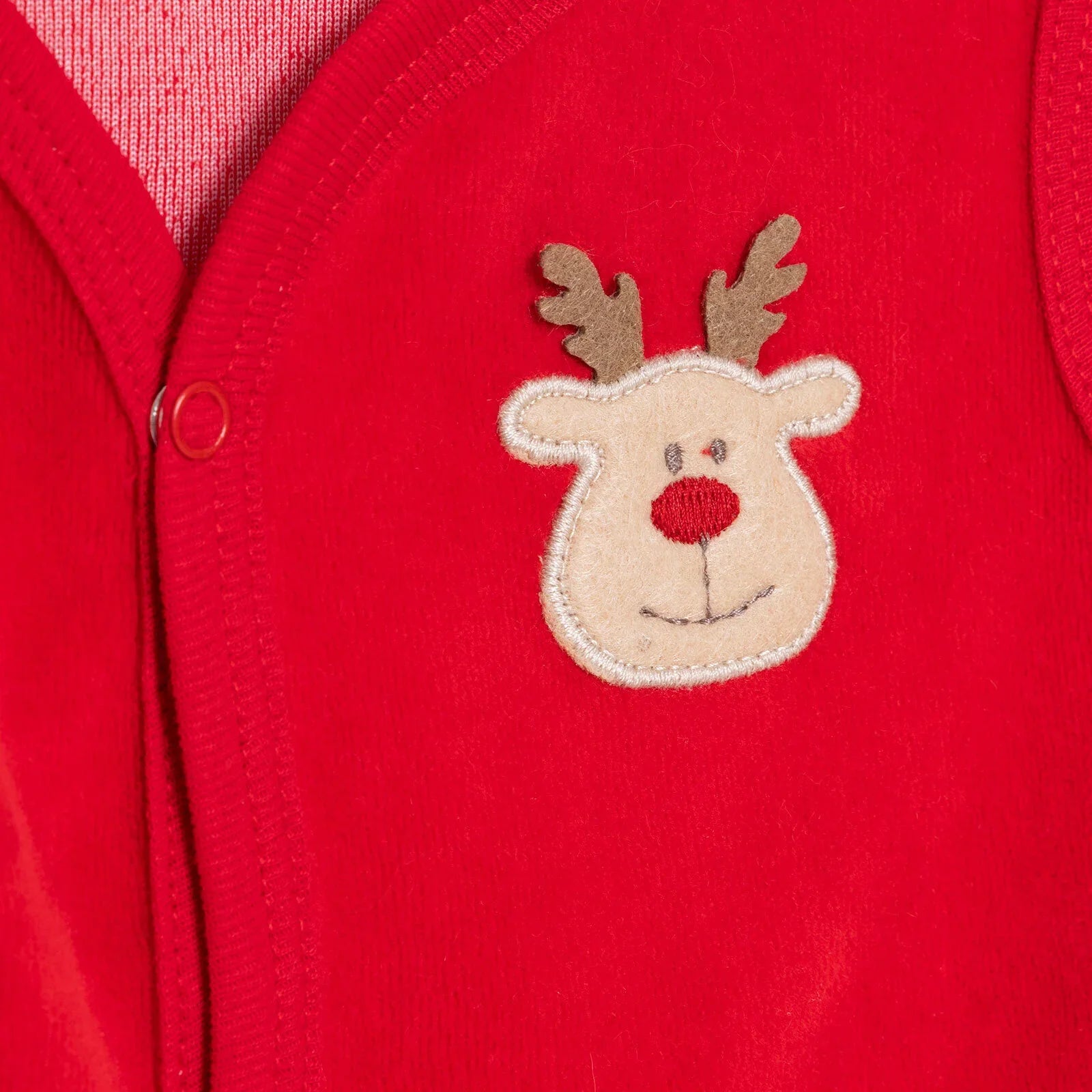 HelloBaby My First Christmas Unisex Newborn Vest - Red