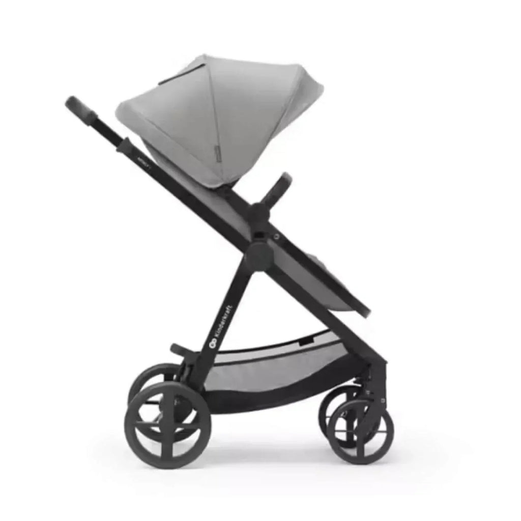 Kinderkraft Newly Mink Pro 4-in-1 Travel System - Moonlight Grey - Bobobiy