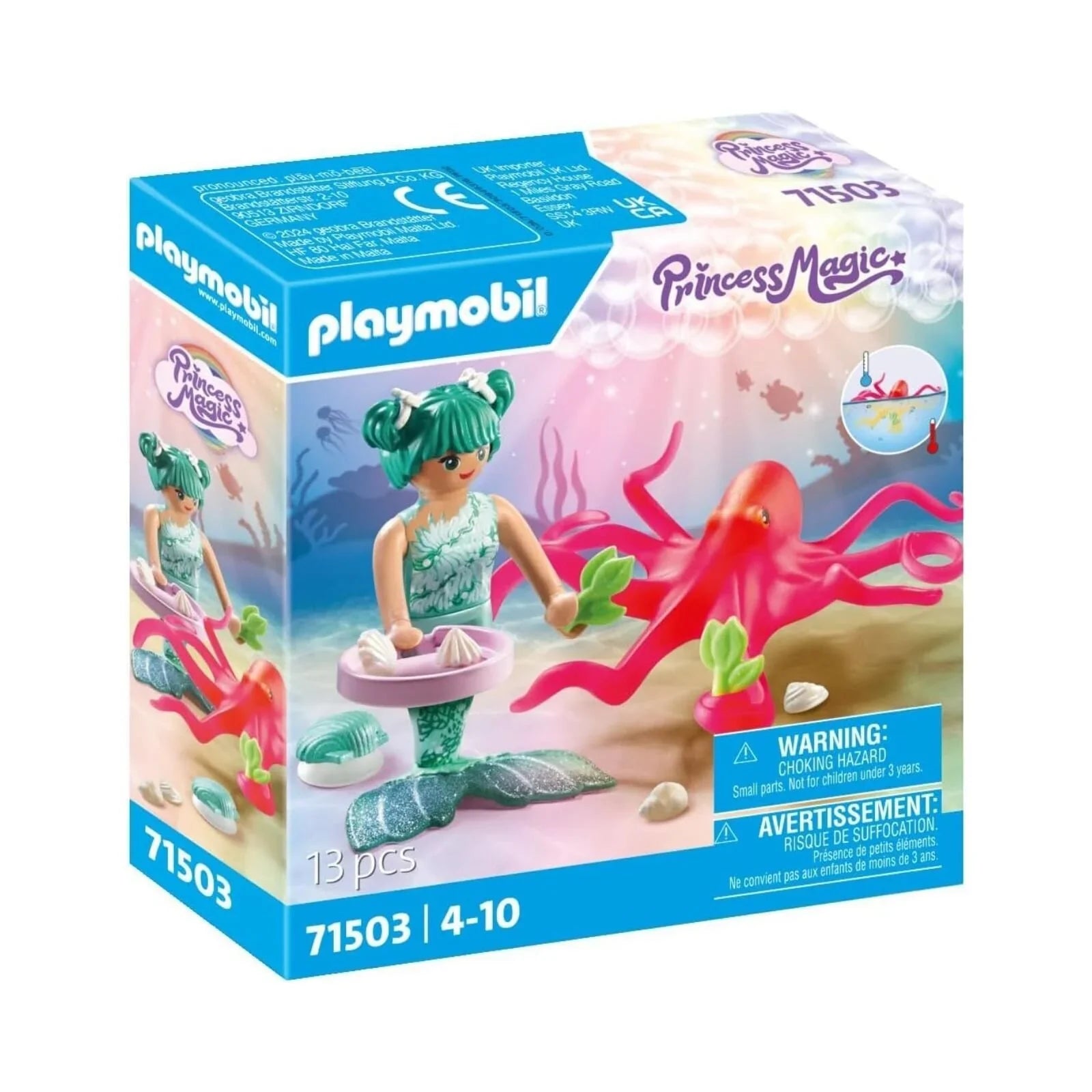 Playmobil Princess Magic 71503 Mermaid with Octopus