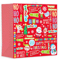 Giant Christmas Gift Bag with Festive Design (W450 x H450 x D205 mm)