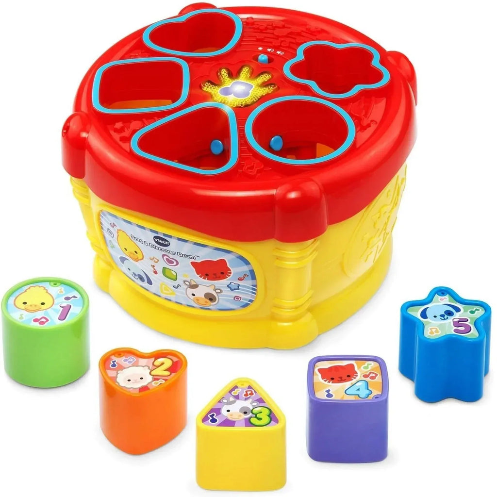 VTech Sort & Discover Drum - Bobobiy