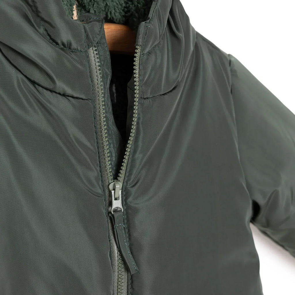 HelloBaby Hooded Coat - Green - Bobobiy